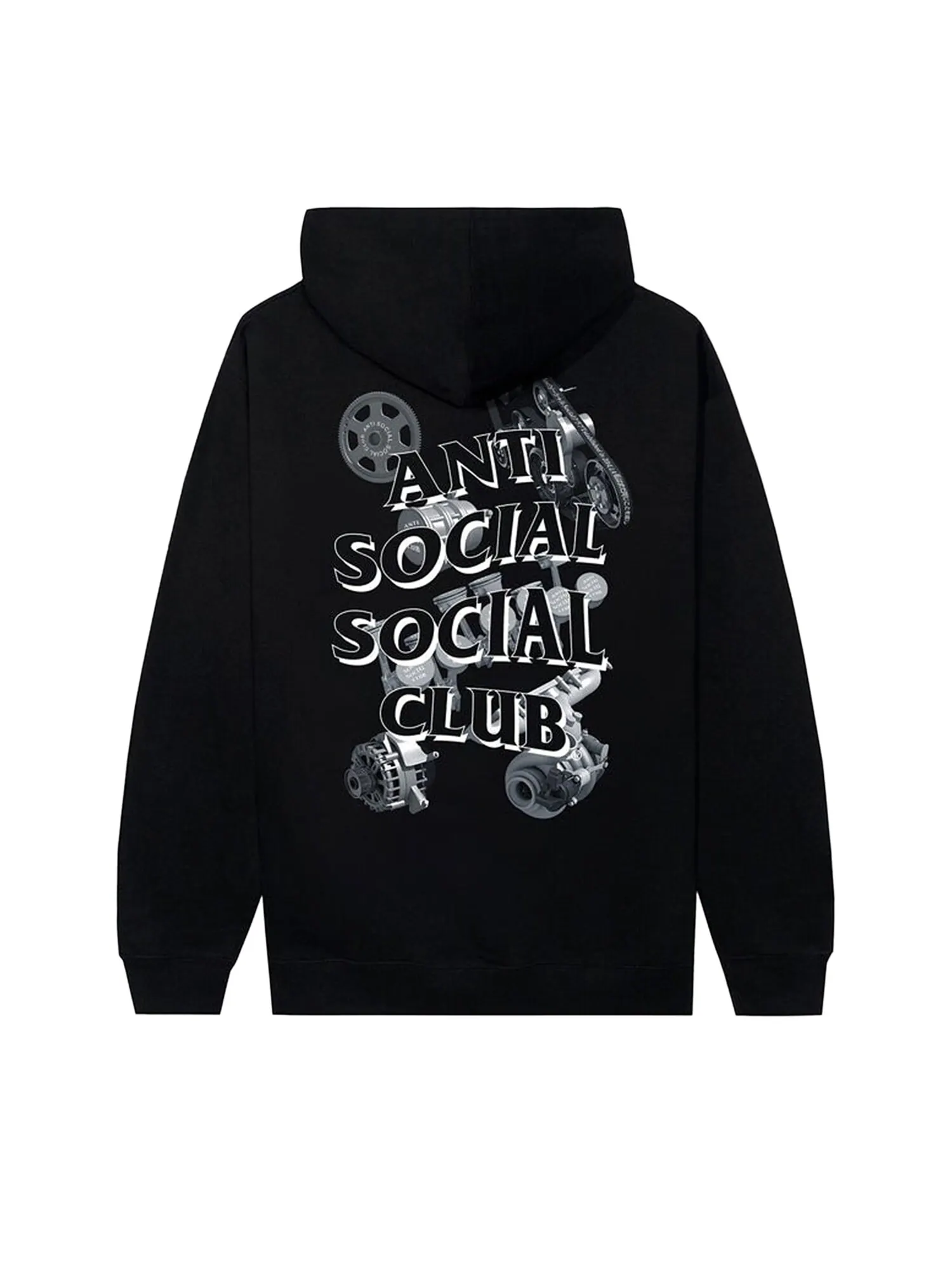 Толстовка Anti Social Social Club Chop Suey — изображение 2 из 2, черный