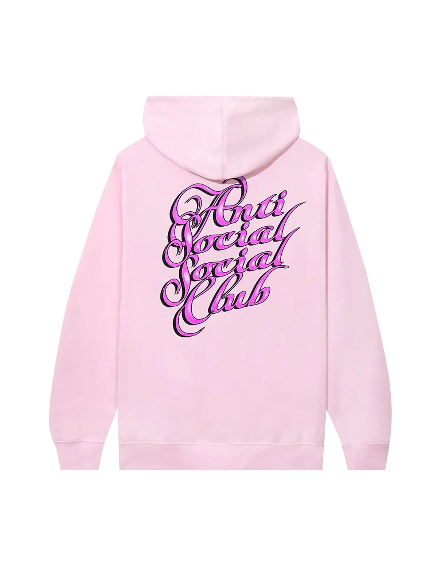 Толстовка с ресницами Anti Social Social Club — изображение 2 из 4, розовый
