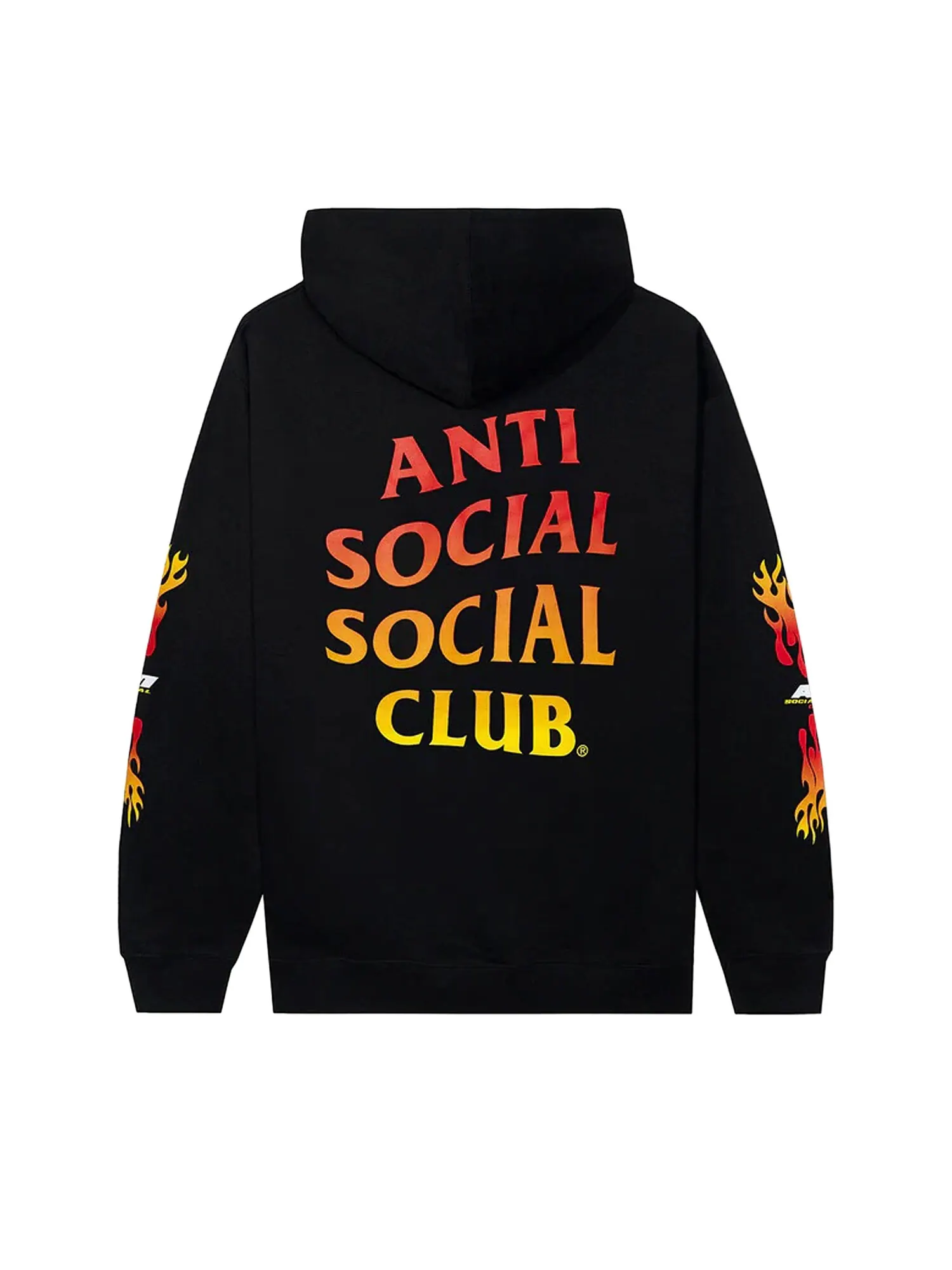 Толстовка Anti Social Social Club Hot At First — изображение 2 из 5, черный