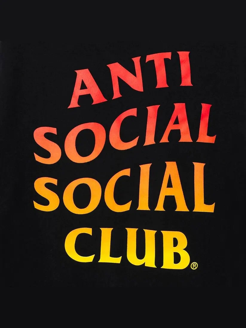 Толстовка Anti Social Social Club Hot At First — изображение 4 из 5, черный