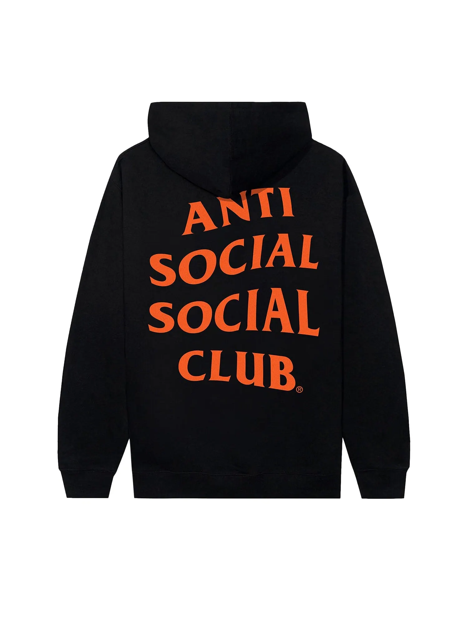 Толстовка Anti Social Social Club для Хэллоуина Игры разума — изображение 2 из 2, черный/оранжевый