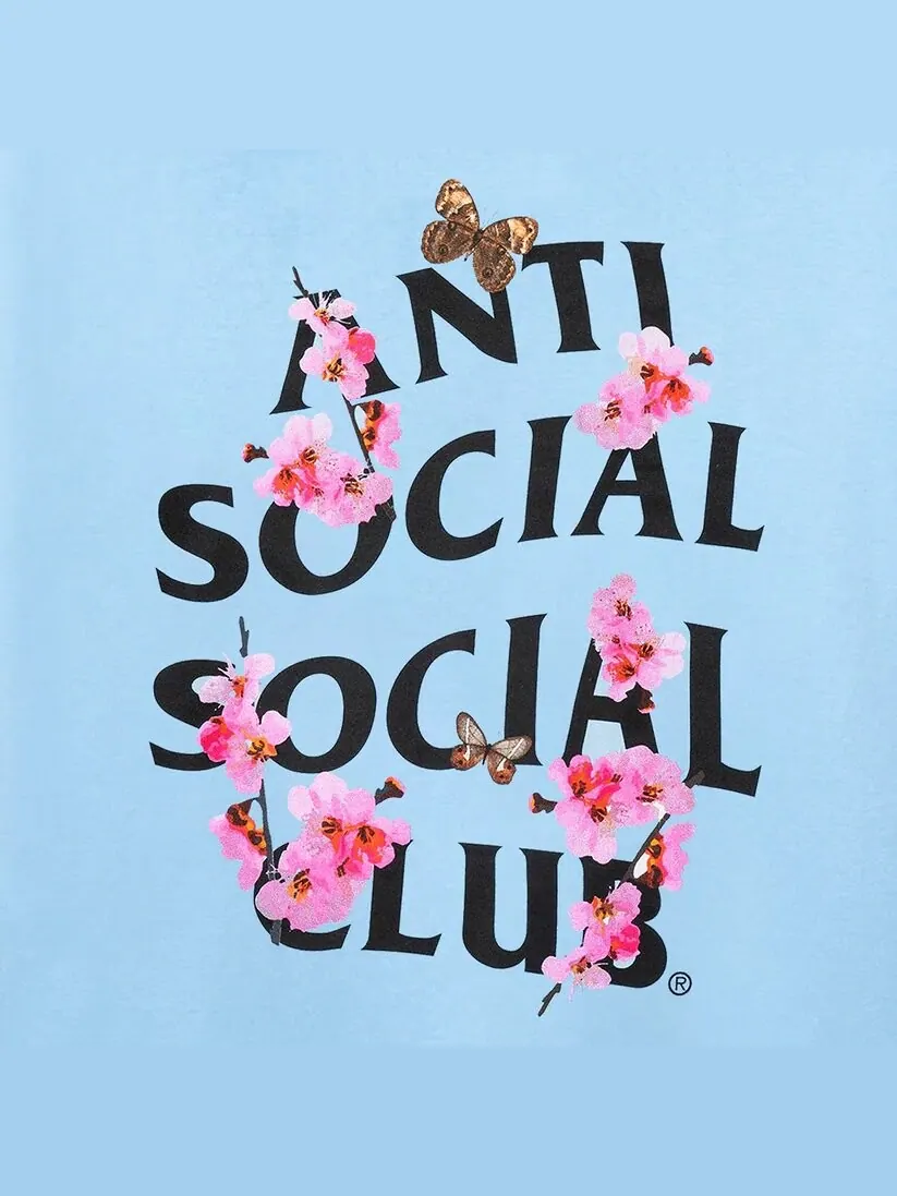 Толстовка Anti Social Social Club Kkotch — изображение 4 из 4, синий