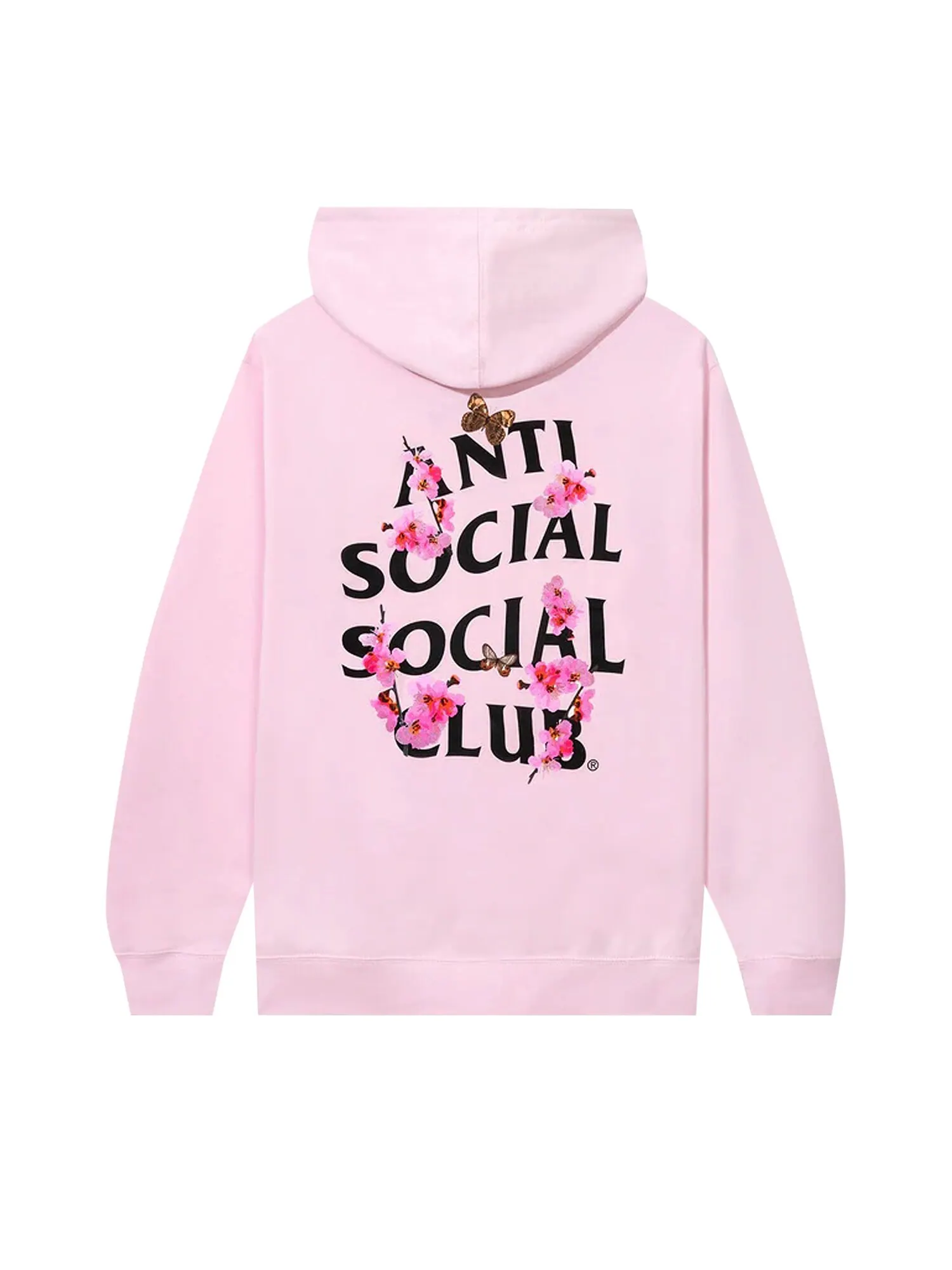 Толстовка Anti Social Social Club Kkotch Розовая — изображение 2 из 4, розовый