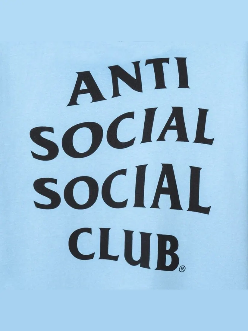 Толстовка Anti Social Social Club Mind Games — изображение 4 из 4, синий