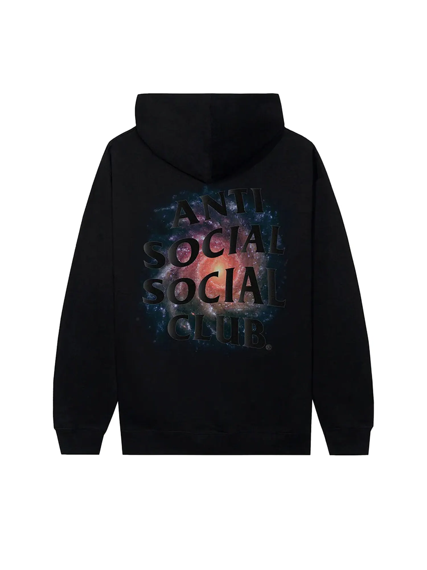 Anti Social Social Club Сегодня вечером я посижу… Толстовка Черная — изображение 2 из 2, черный