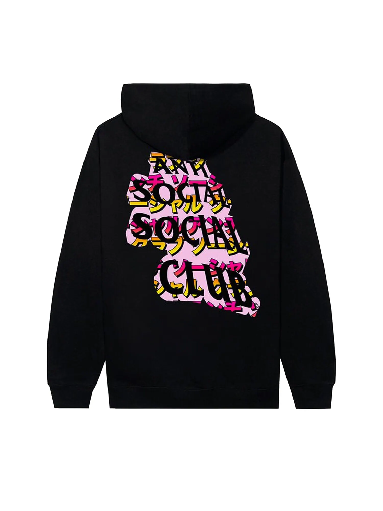 Толстовка с капюшоном Anti Social Social Club Twisted Quickness — изображение 2 из 2, черный