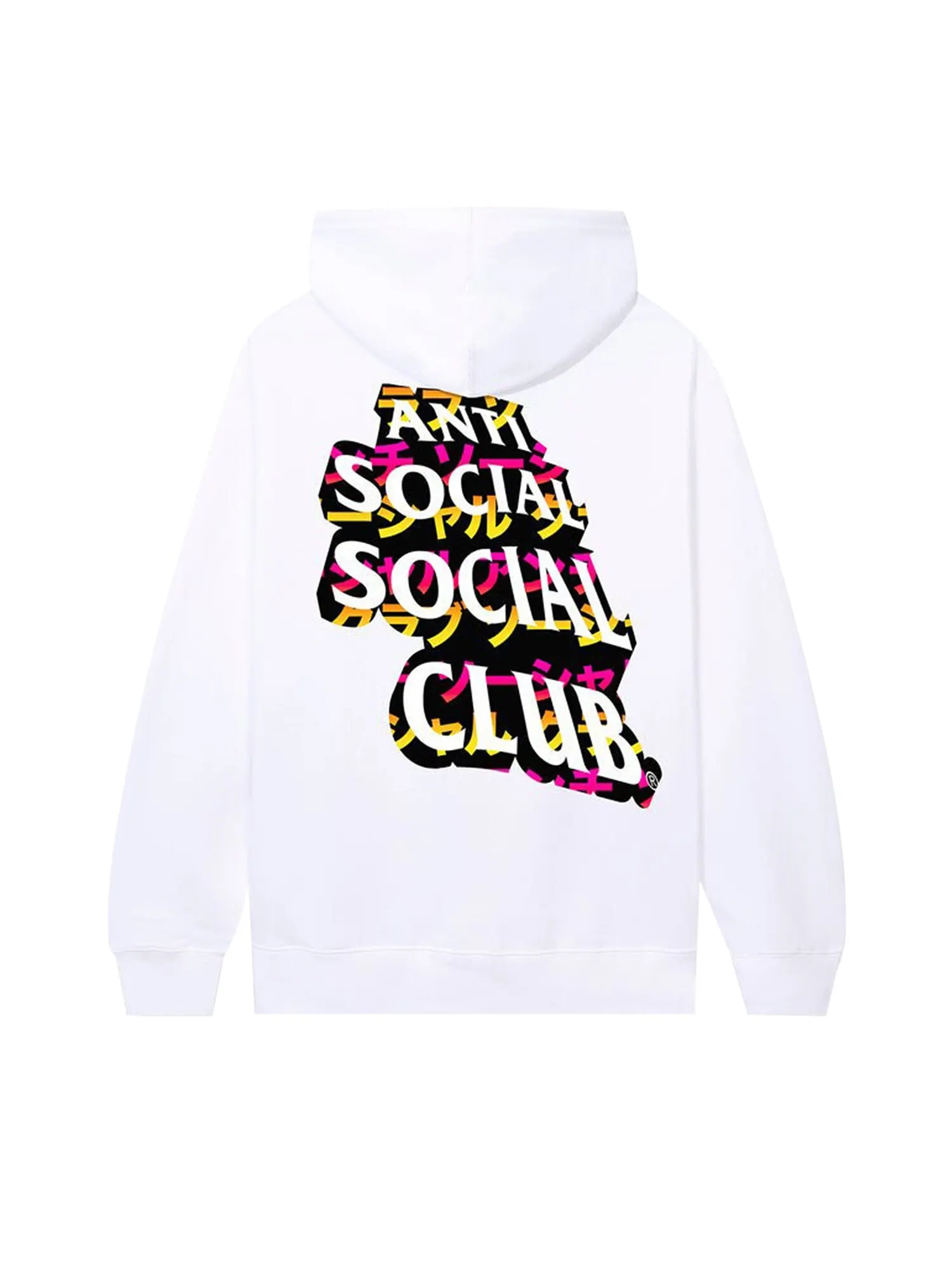 Толстовка Anti Social Social Club Twisted Quickness — изображение 2 из 2, белый