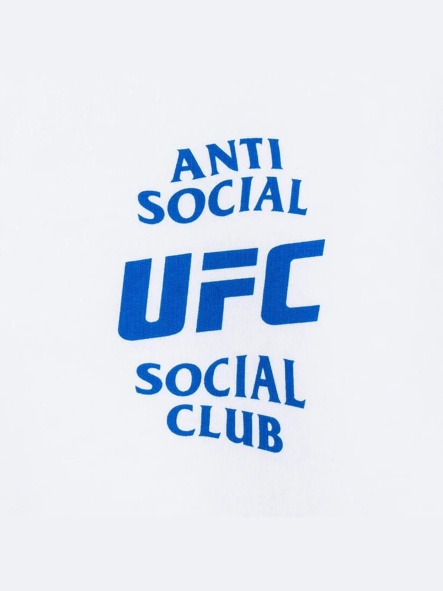 Одноименная толстовка Белый Anti Social Social Club x UFC — изображение 3 из 4