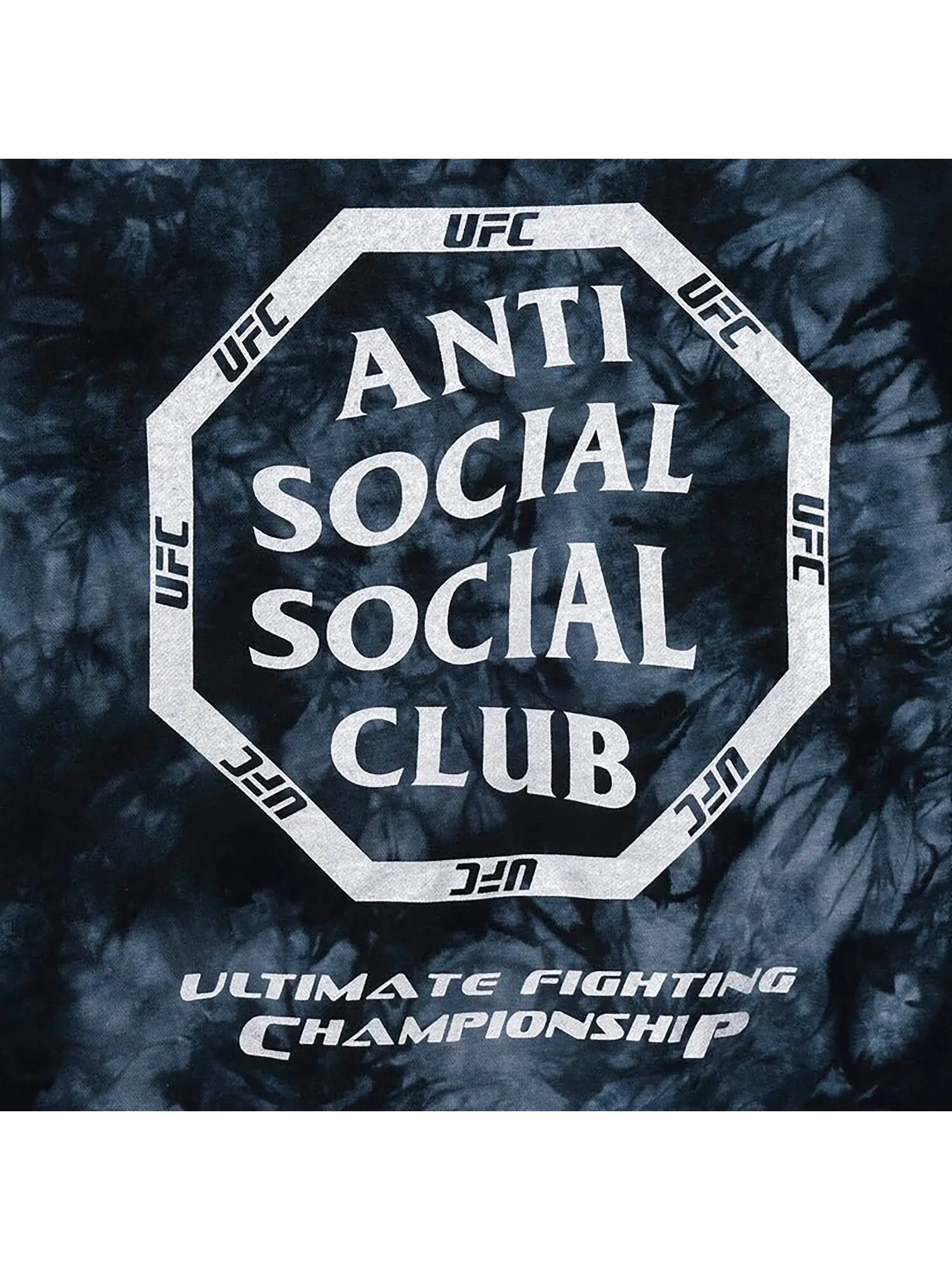 Толстовка Anti Social Social Club x UFC Ultimatum Черная — изображение 4 из 4, черный