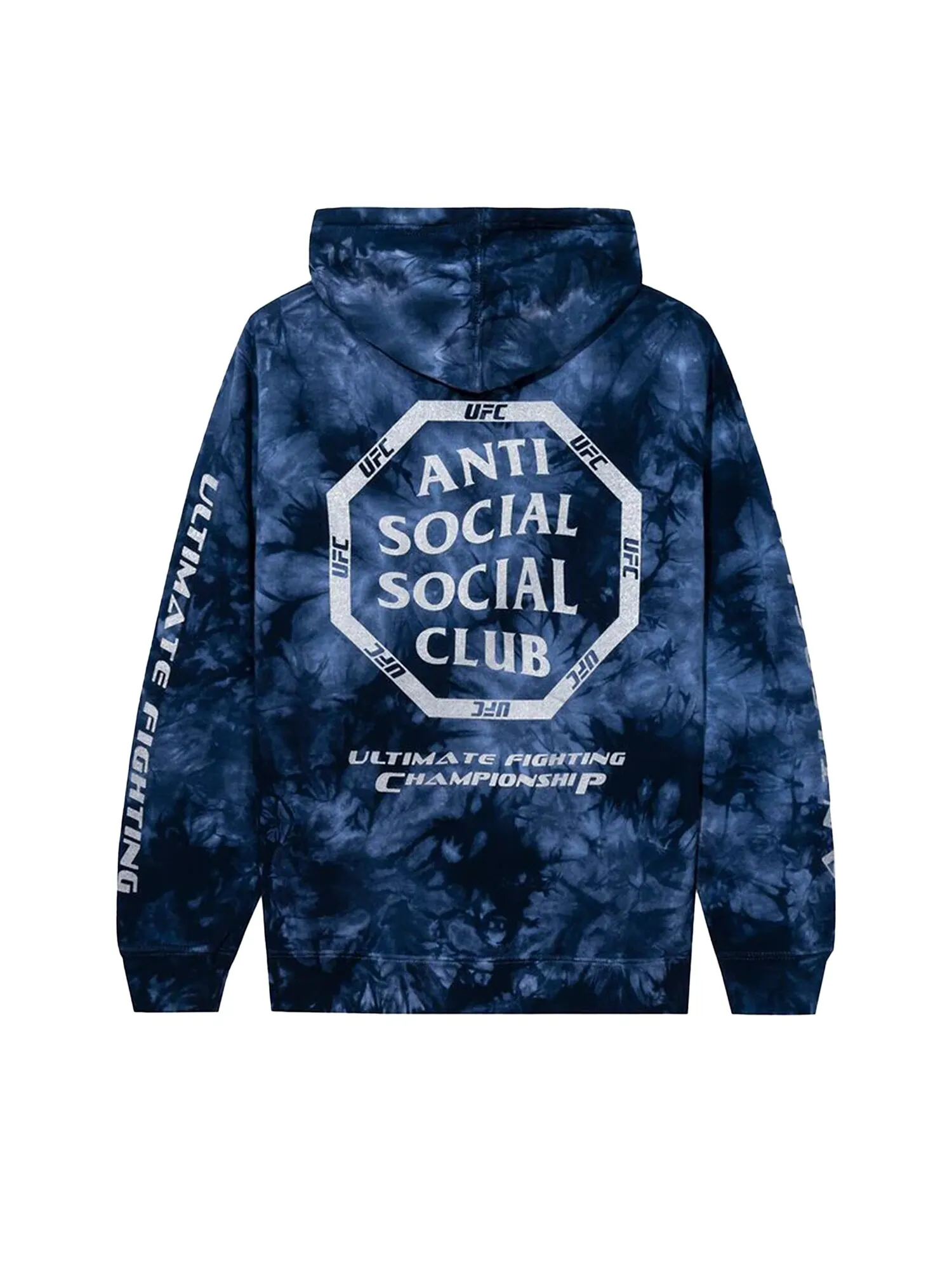 Толстовка Anti Social Social Club x UFC Ultimatum — изображение 2 из 3, синий