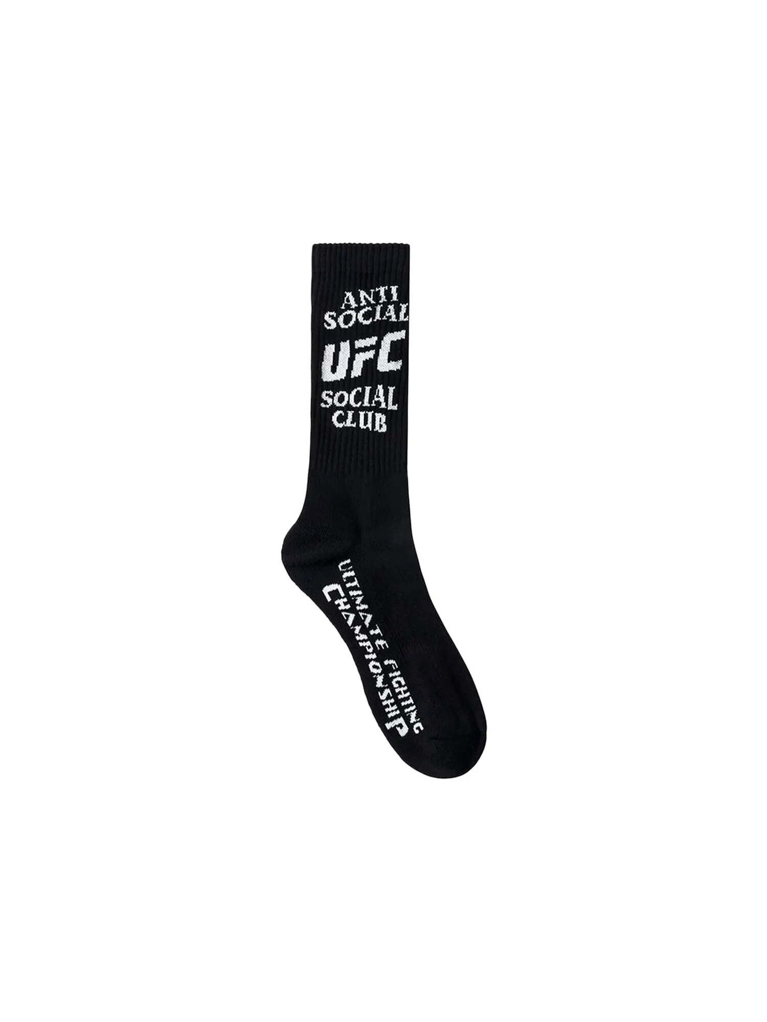 Носки Footwork Anti Social Social Club x UFC — изображение 2 из 2, черный