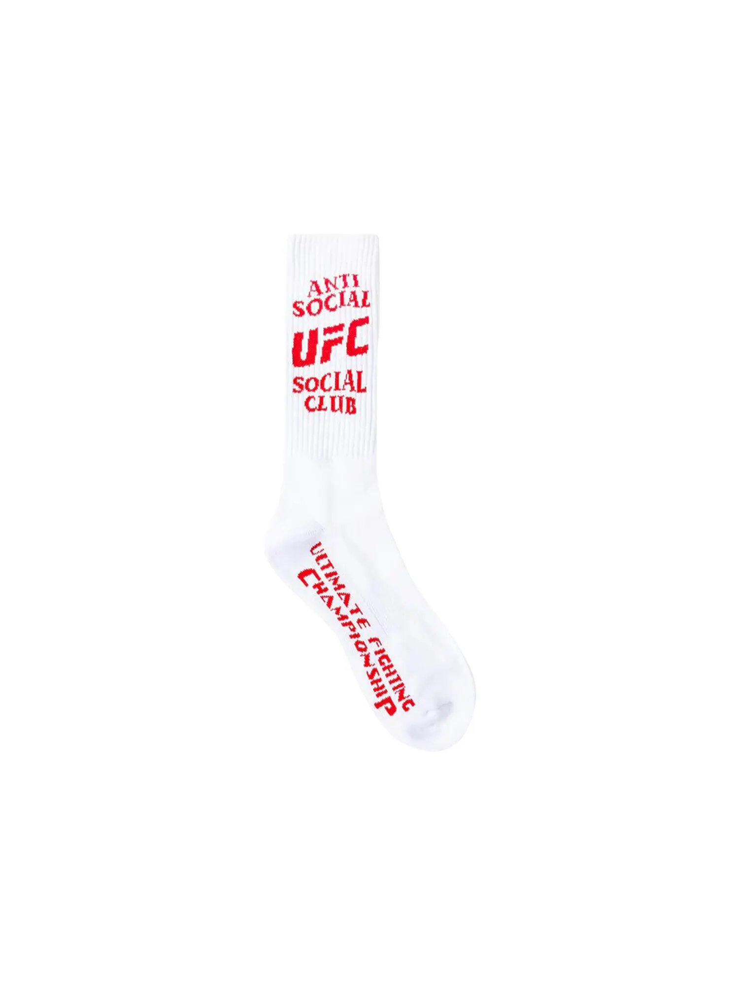 Носки Footwork Anti Social Social Club x UFC Белые — изображение 2 из 2, белый