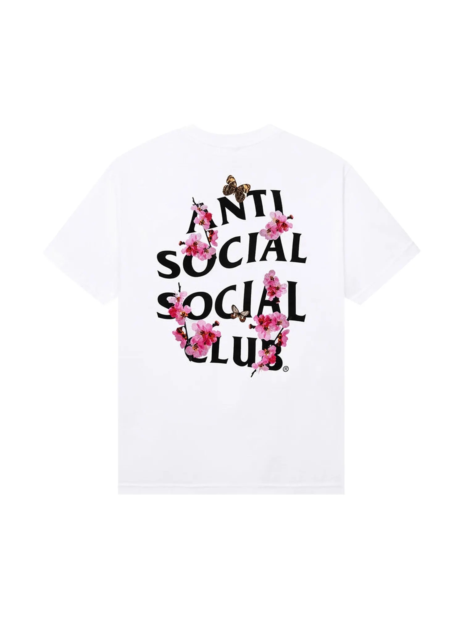 Футболка Anti Social Social Club Kkotch Белая — изображение 2 из 2, белый
