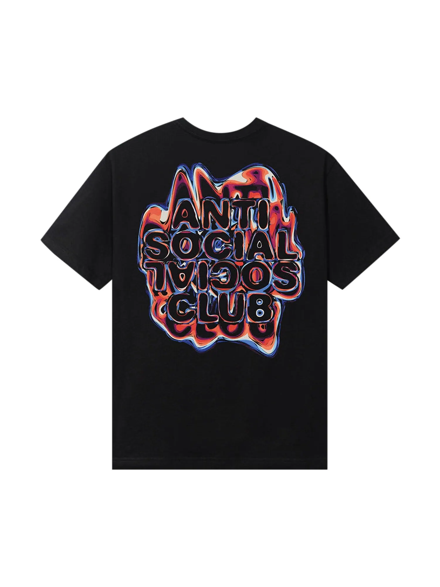 Футболка Anti Social Social Club для разлива нефти — изображение 2 из 2, черный