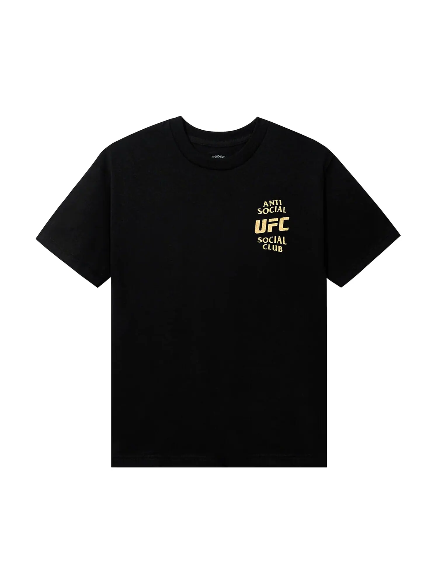 Одноименная футболка Anti Social Social Club x UFC Черная — изображение 1 из 2, черный