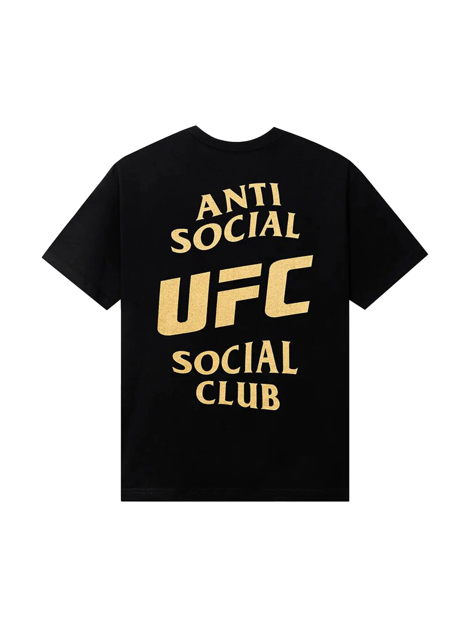 Одноименная футболка Anti Social Social Club x UFC Черная — изображение 2 из 2, черный