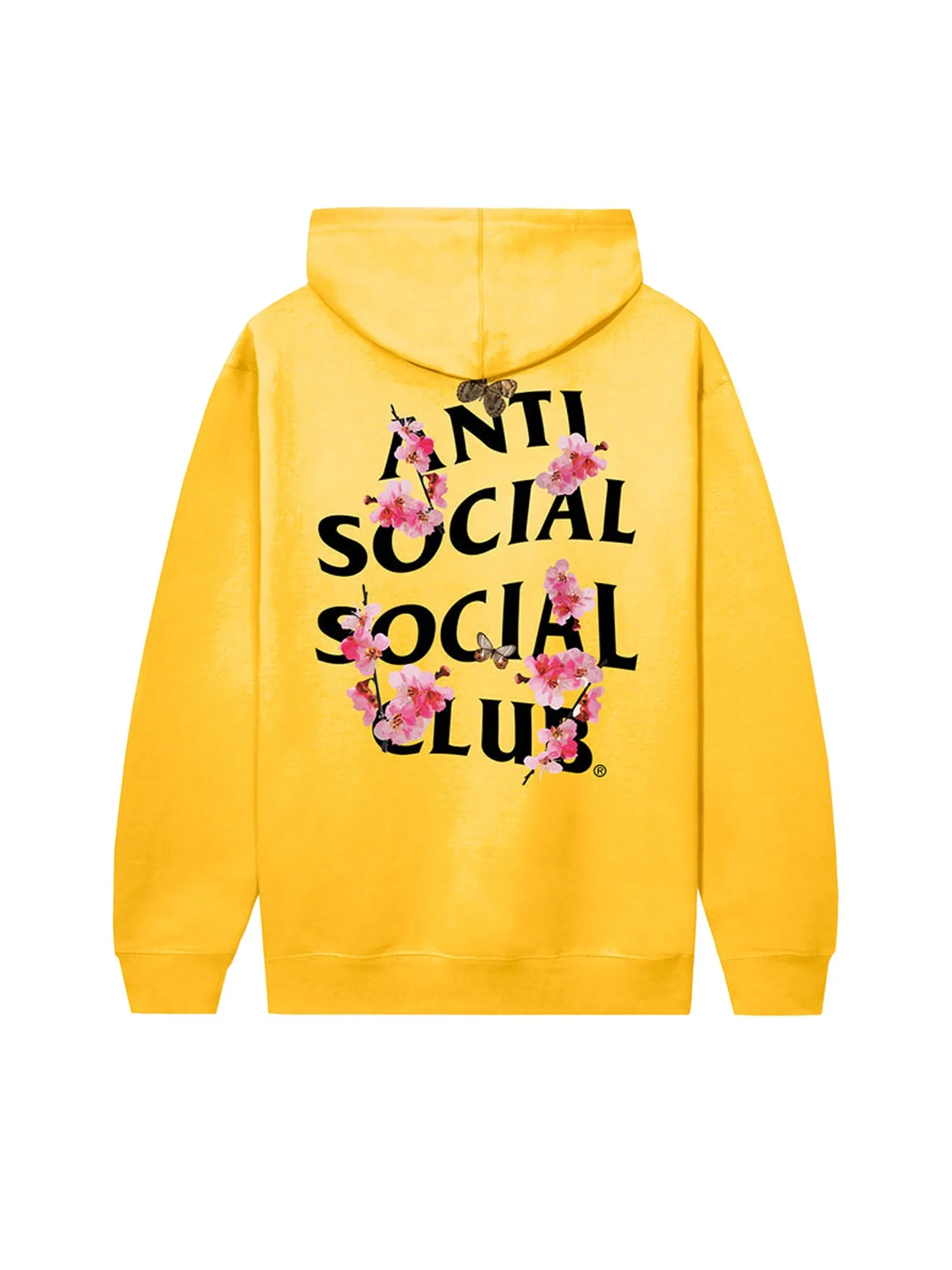 Толстовка Anti Social Social Club Kkotch Золотая — изображение 2 из 2, золото