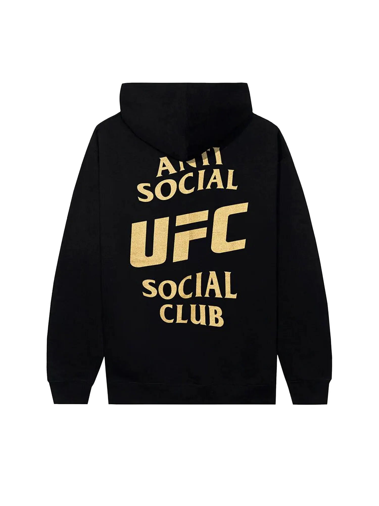 Толстовка с одноименным названием Anti Social Social Club x UFC Черная — изображение 2 из 2, черный