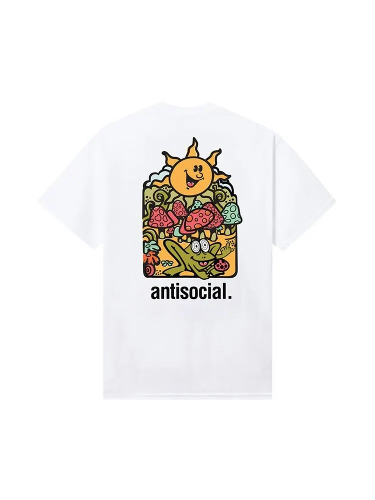 Футболка Anti Social Social Club Frog Trip Tee — изображение 2 из 2, белый