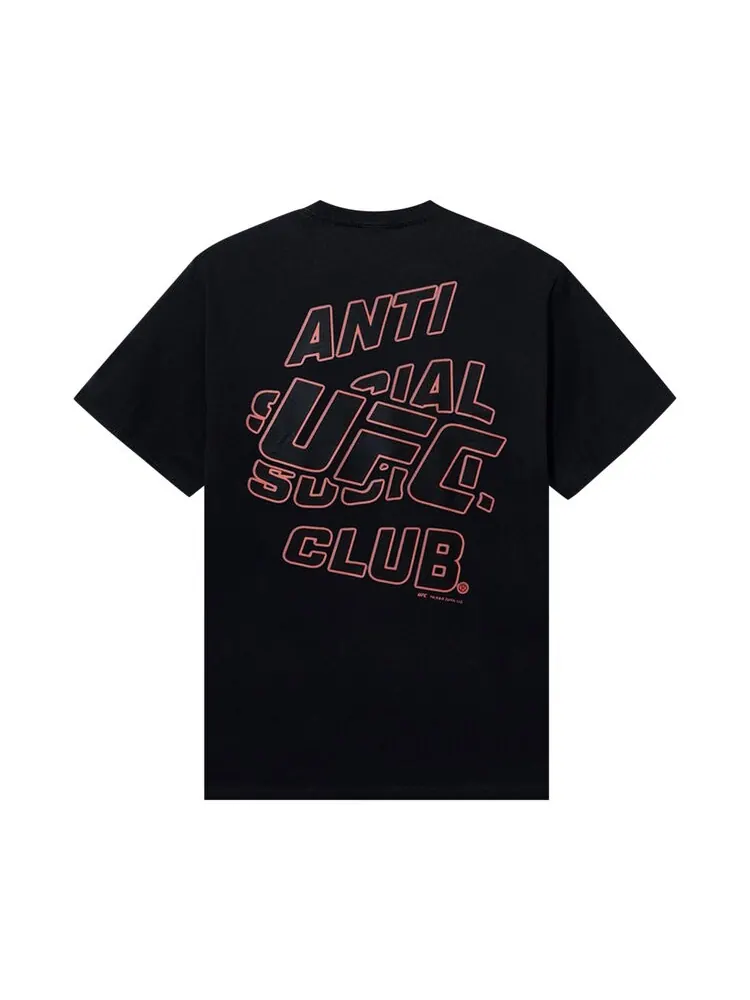 Футболка Anti Social Social Club x UFC Nototorious Tee — изображение 2 из 2, черный