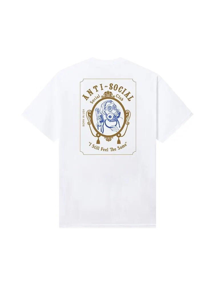 Футболка Anti Social Social Club Zig-Zag Tee — изображение 2 из 2, белый