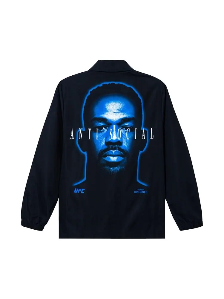 Куртка Anti Social Social Club x UFC Bones Jacket — изображение 2 из 2, черный
