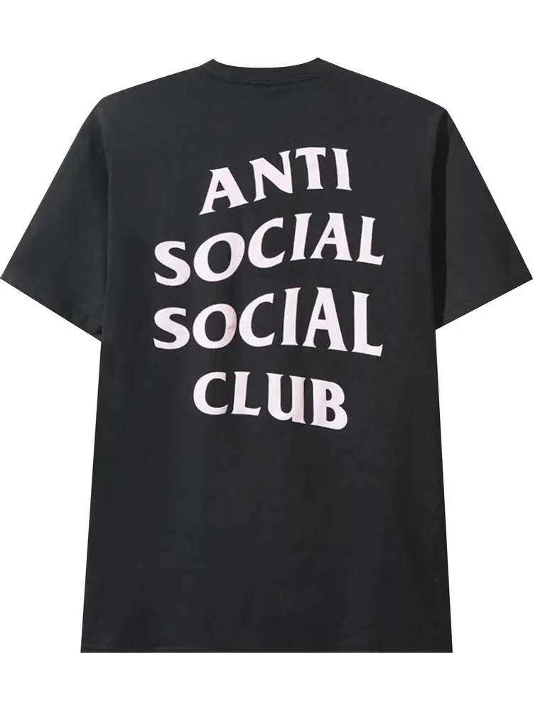 Футболка Anti Social Social Club Anal Tee 'Black' — изображение 2 из 2, черный