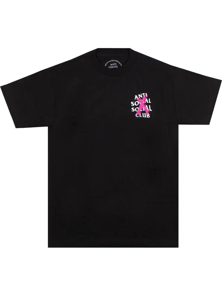 Футболка Anti Social Social Club Cancelled T-Shirt 'Black' — изображение 1 из 3, черный