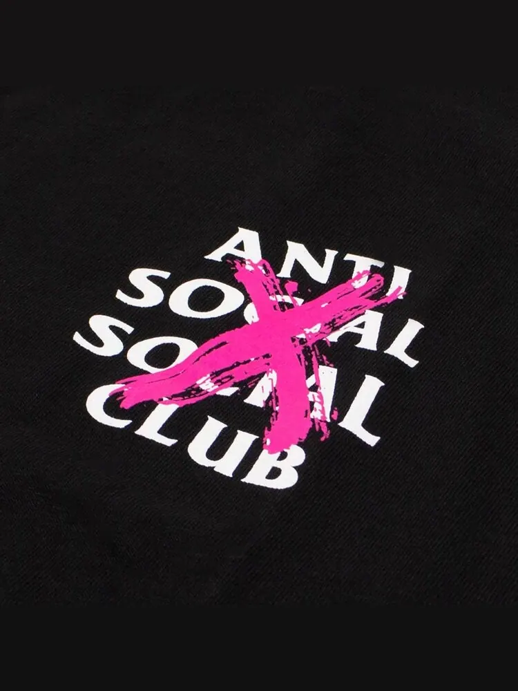 Футболка Anti Social Social Club Cancelled T-Shirt 'Black' — изображение 3 из 3, черный
