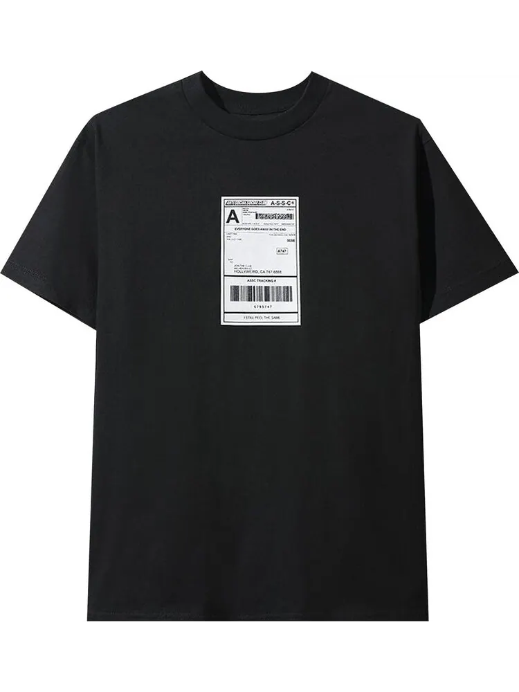 Футболка Anti Social Social Club Thank God Tee 'Black' — изображение 1 из 2, черный