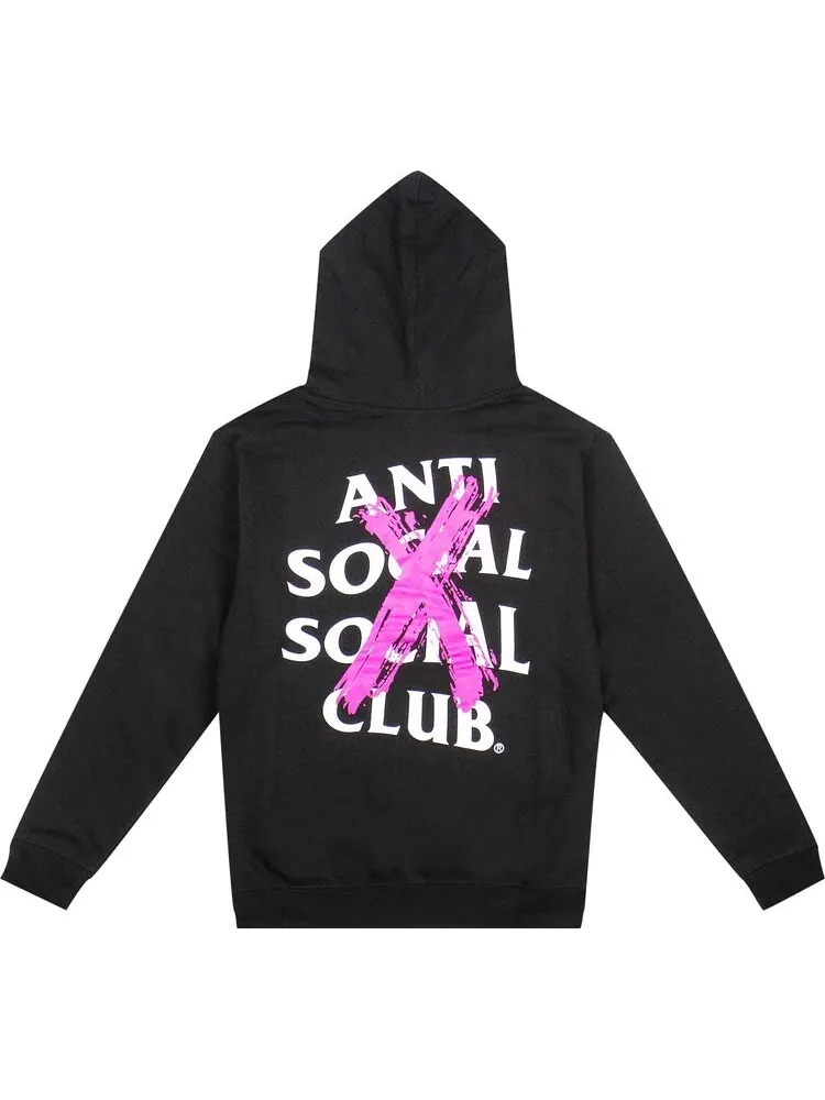 Толстовка Anti Social Social Club Cancelled Sweatshirt 'Black' — изображение 2 из 3, черный