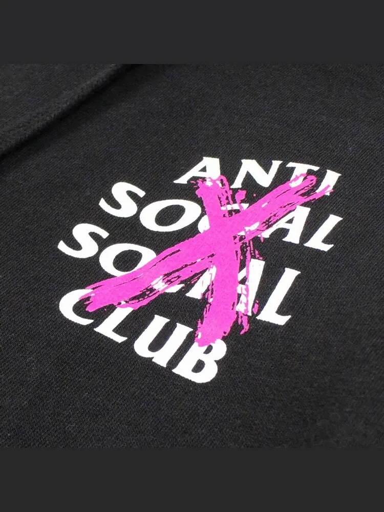 Толстовка Anti Social Social Club Cancelled Sweatshirt 'Black' — изображение 3 из 3, черный