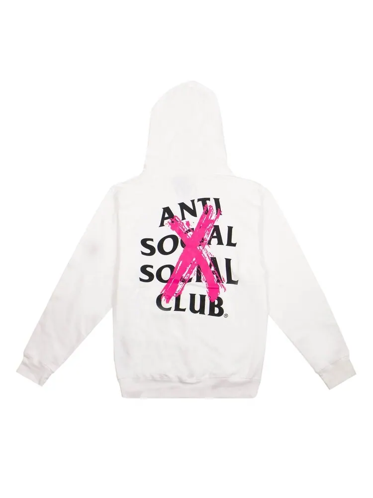 Толстовка Anti Social Social Club Cancelled Sweatshirt 'White' — изображение 2 из 3, белый