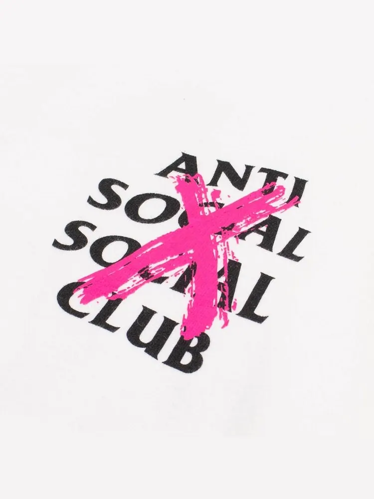 Толстовка Anti Social Social Club Cancelled Sweatshirt 'White' — изображение 3 из 3, белый