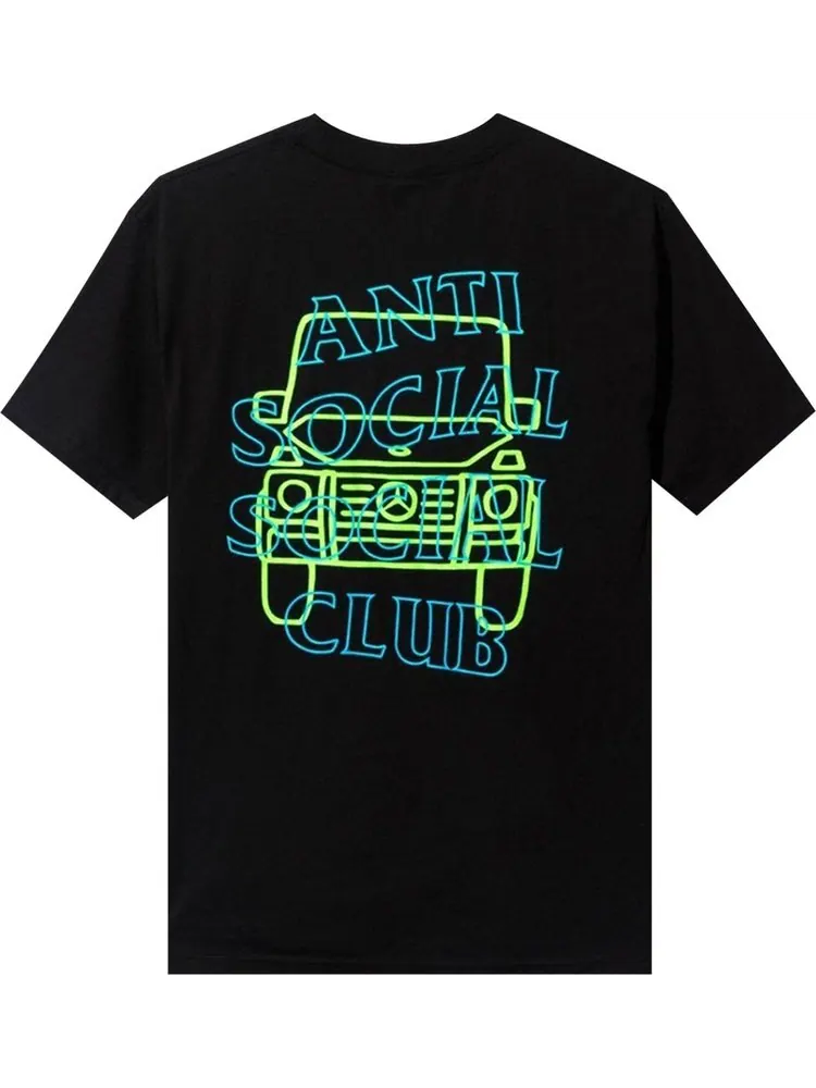 Футболка Anti Social Social Club x RSVP Gallery T-Shirt 'Black' — изображение 2 из 2, черный