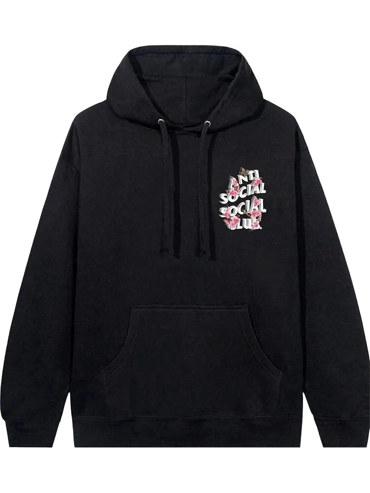 Худи Anti Social Social Club x Kkoch 4K Hoodie Black 'Black' — изображение 1 из 2, черный