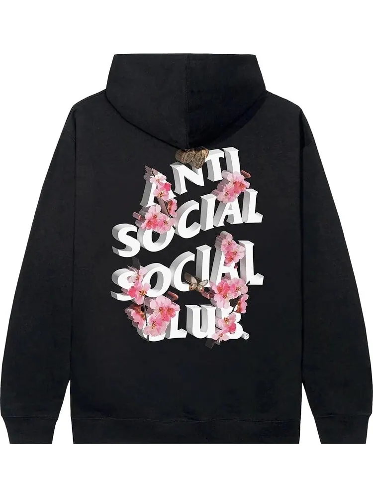 Худи Anti Social Social Club x Kkoch 4K Hoodie Black 'Black' — изображение 2 из 2, черный