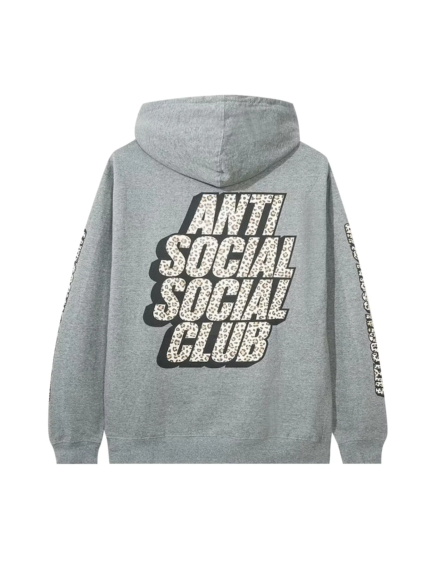 Толстовка с котенком Anti Social Social Club — изображение 2 из 2, серый