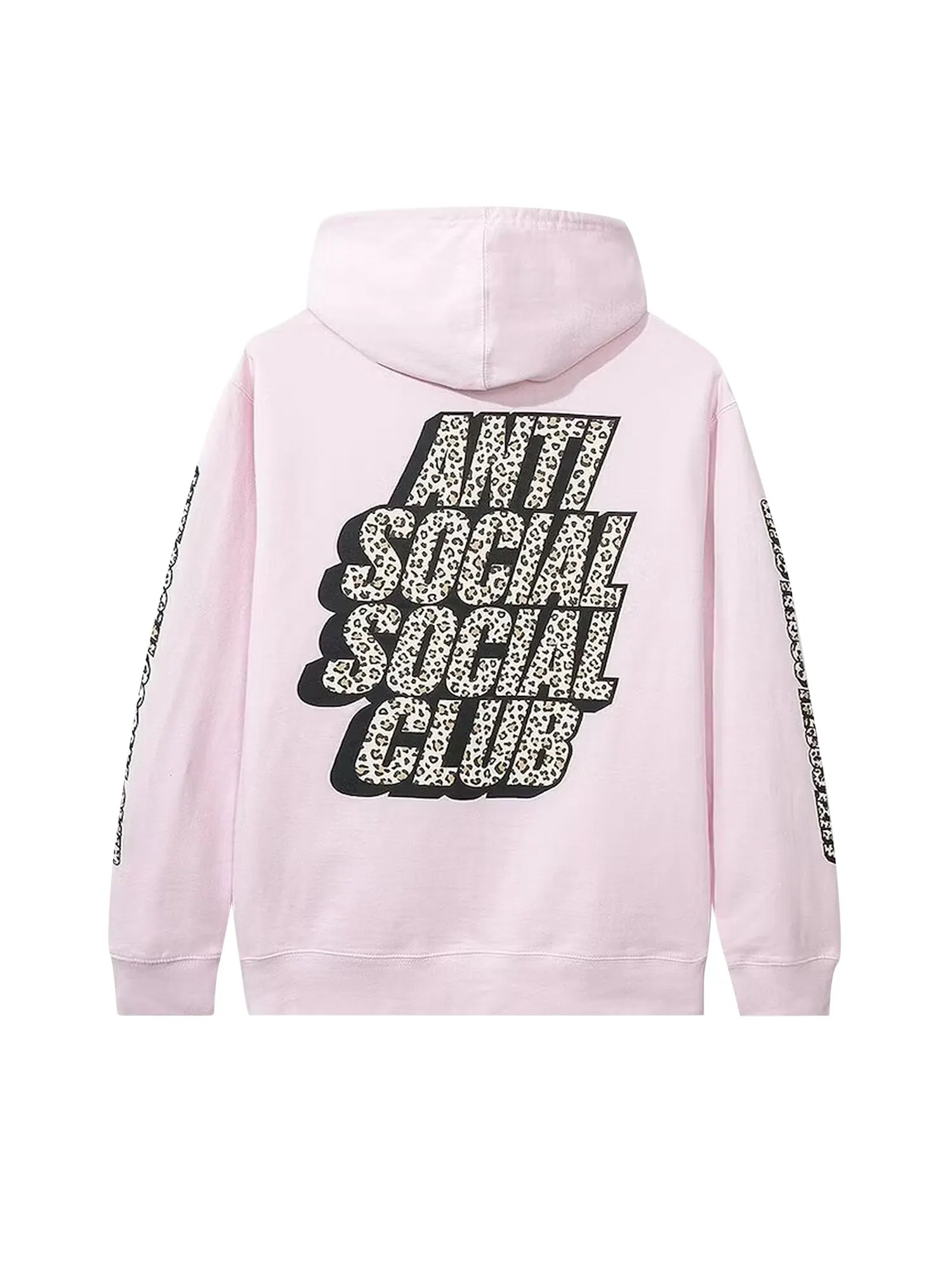 Толстовка с котенком Anti Social Social Club — изображение 2 из 2, розовый