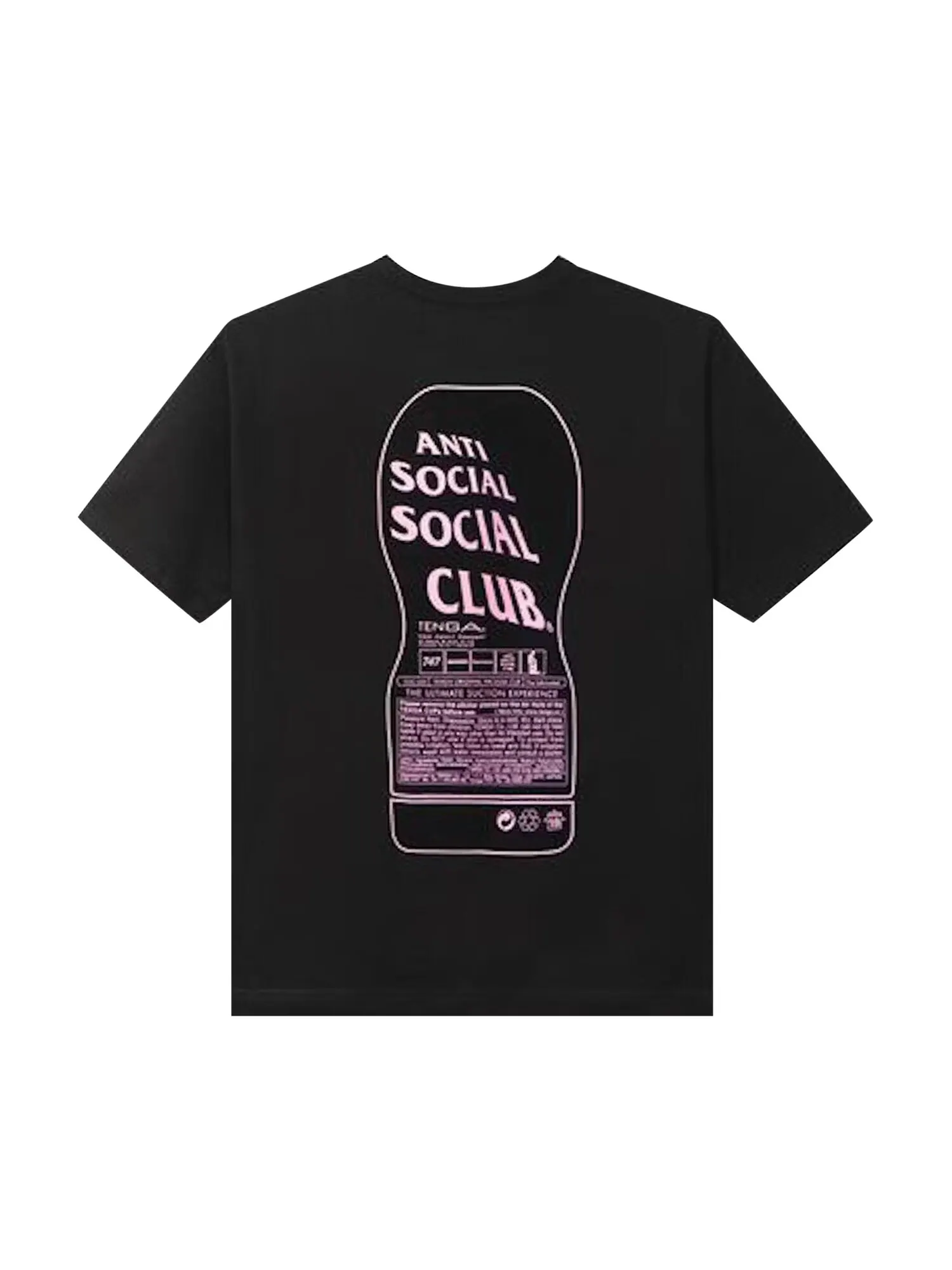 Футболка Anti Social Social Club Exhausted — изображение 2 из 2, черный