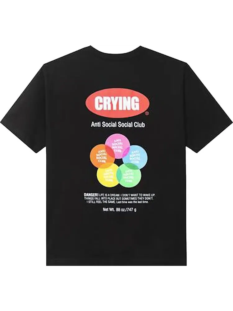 Футболка Anti Social Social Club Toy With Me Tee 'Black' — изображение 2 из 2, черный