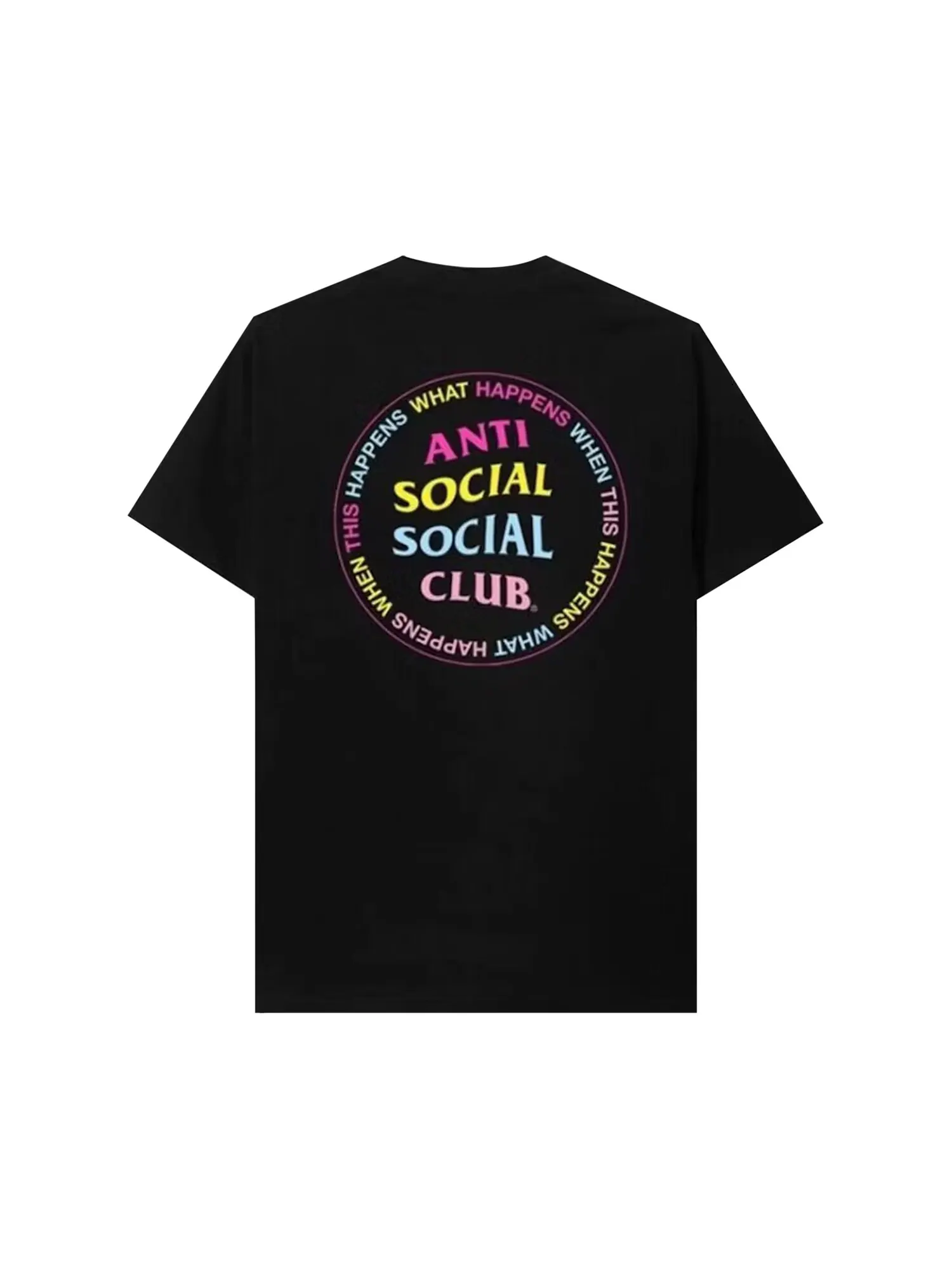 Футболка Anti Social Social Club What Happened — изображение 2 из 2, черный