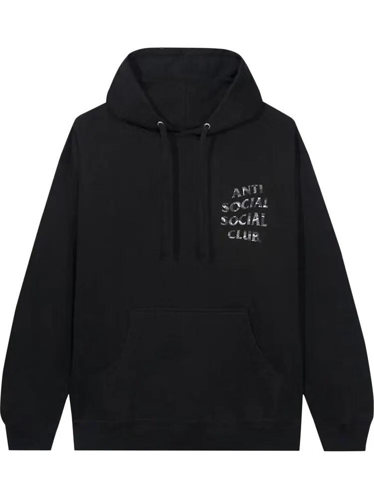 Худи Anti Social Social Club Plain Sight Hoodie 'Black' — изображение 1 из 2, черный