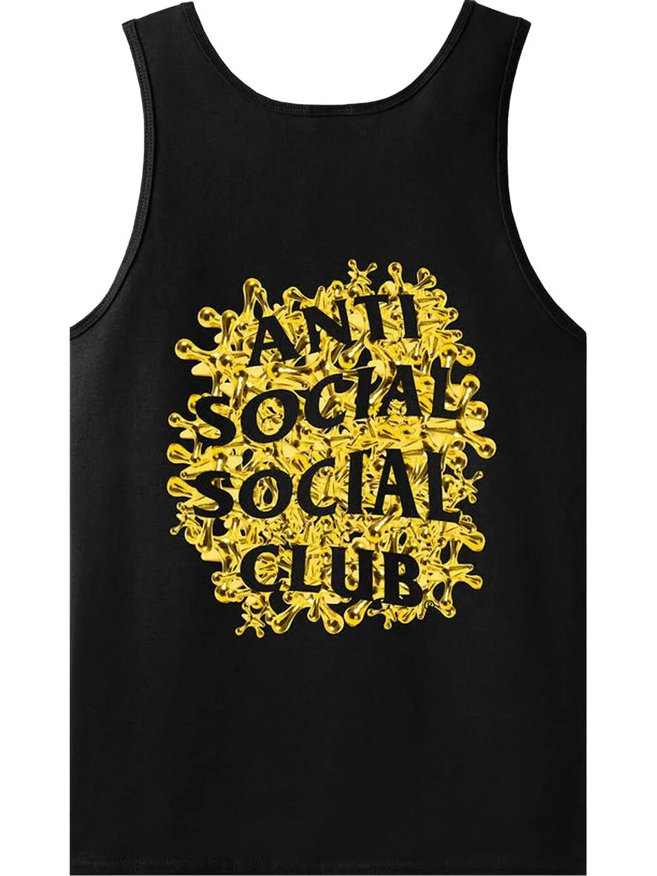Топ Anti Social Social Club Our Experiment Tank Top 'Black' — изображение 2 из 2, черный