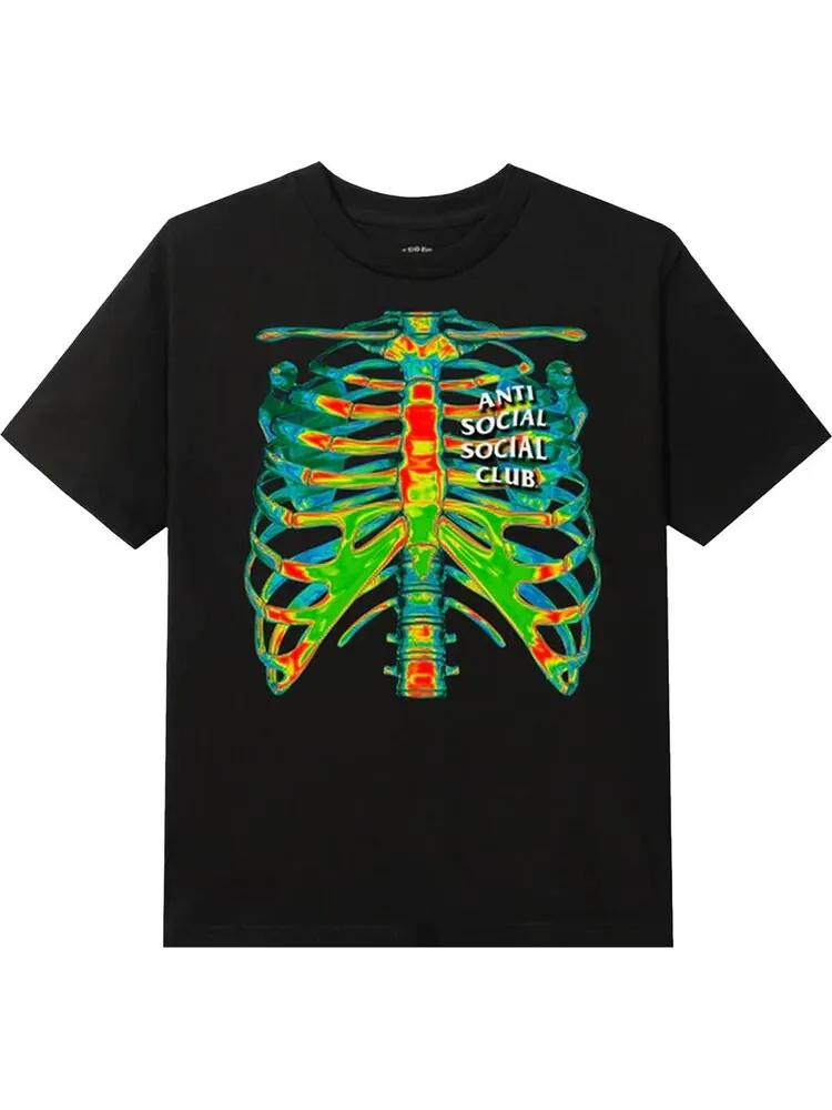 Футболка Anti Social Social Club Blow To The Chest Tee 'Black' — изображение 1 из 2, черный