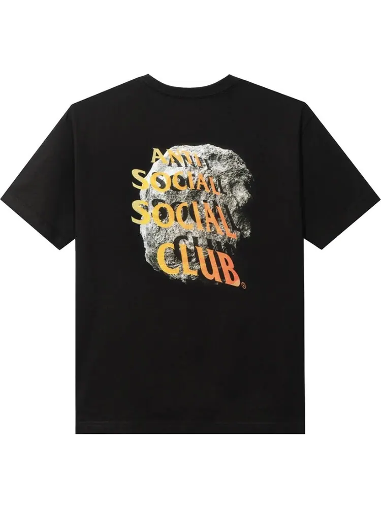 Футболка Anti Social Social Club Edge Of The World Tee 'Black' — изображение 2 из 2, черный