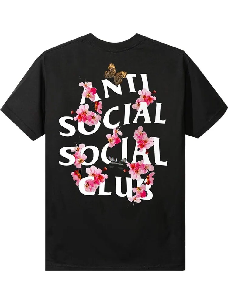 Футболка Anti Social Social Club Kkoch Tee 'Black' — изображение 2 из 2, черный