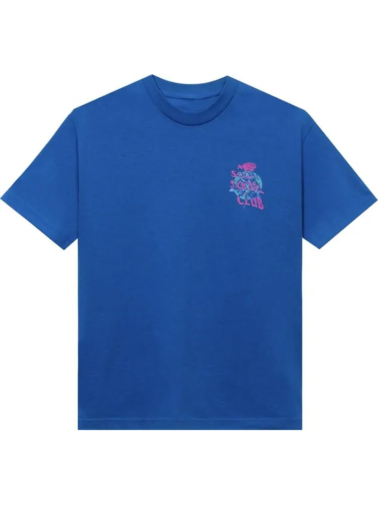 Футболка Anti Social Social Club Out Of Time Tee 'Blue' — изображение 1 из 2, синий