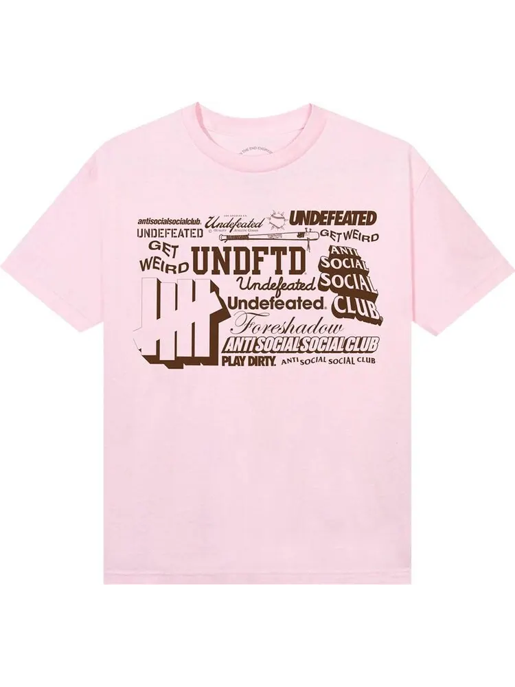 Футболка Anti Social Social Club Origin Story Tee 'Pink' — изображение 1 из 2, розовый