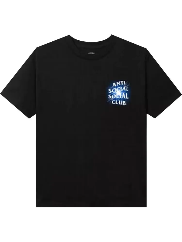 Футболка Anti Social Social Club Pain Glow In The Dark Tee 'Black' — изображение 1 из 2, черный